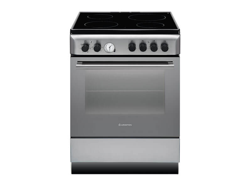 Ariston Electric Cooker Oven with Vitro Ceramic Cooktop 60cm - A6V530X - Ariston Electric Cooker Oven with Vitro Ceramic Cooktop 60cm - A6V530X - Image 3
