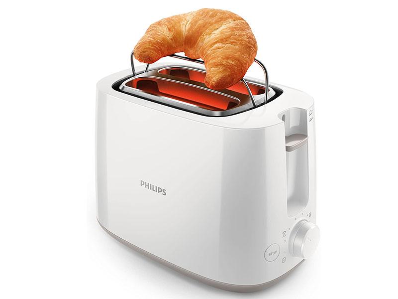 Philips Rolls & Bread Toaster HD2581; 8 settings, Adjustable browning, 830 watts - Philips Rolls & Bread Toaster HD2581; 8 settings, Adjustable browning, 830 watts - Image 6