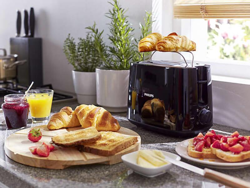 Philips Rolls & Bread Toaster HD2581; 8 settings, Adjustable browning, 830 watts - Philips Rolls & Bread Toaster HD2581; 8 settings, Adjustable browning, 830 watts - Image 8
