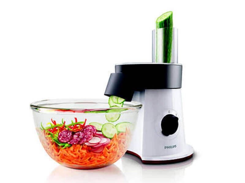 Philips Viva Salad Maker (Slicer and Chopper) - HR1388 - Philips Viva Salad Maker (Slicer and Chopper) - HR1388