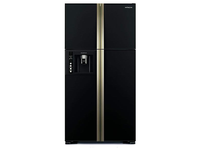 Hitachi 720L Side By Side, 4-Door Inverter Control Refrigerator + Water Dispenser - RW720FPUQ1XGBW - Hitachi 720L Side By Side, 4-Door Inverter Control Refrigerator + Water Dispenser - RW720FPUQ1XGBW