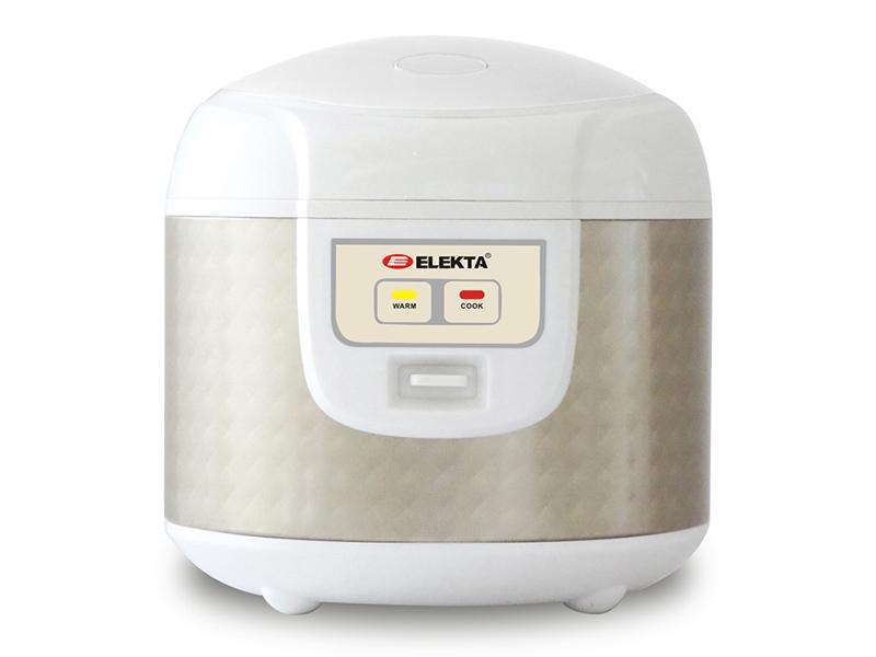 Elekta 1.8L Rice Cooker Gold with Non-stick Bowl, 700w - ERC-188G - Elekta 1.8L Rice Cooker Gold with Non-stick Bowl, 700w - ERC-188G