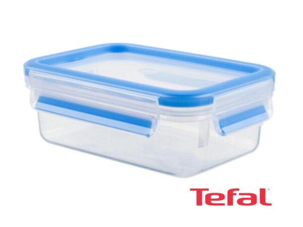 Tefal Masterseal Plastic Food Conservation Container, Blue - 1l - K3021212