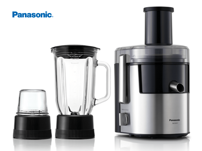 Buy New Panasonic Juicer Blender, Juice Extractor With Glass Jar