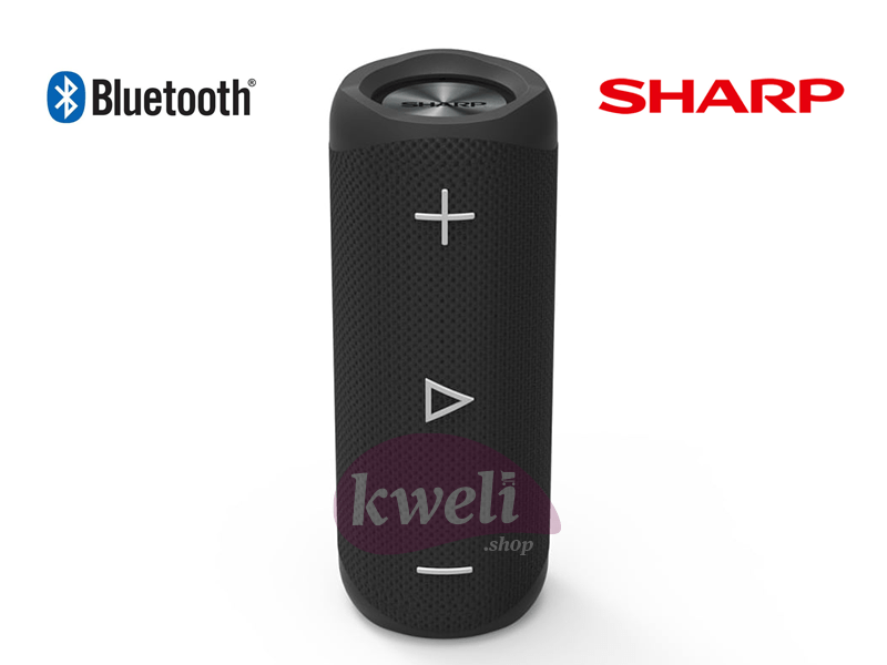 Sharp Portable Bluetooth Speaker GX-BT280BK; Built in Mic for answering Calls, Micro USB Charging, Audio Cable - Sharp Portable Bluetooth Speaker GX-BT280BK; Built in Mic for answering Calls, Micro USB Charging, Audio Cable - Image 2