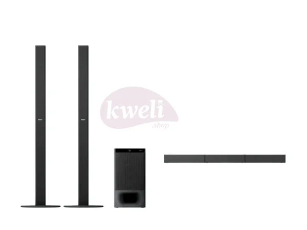 Sony 5.1ch Home Cinema Soundbar System with Bluetooth, 2 Tallboy Speakers,1000 watts, Dolby® Digital Audio, DTS Surround Sound | HT-S700RF SoundBars