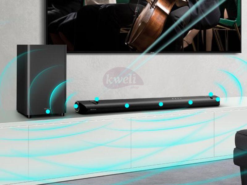 Hisense 5.1.2Ch Soundbar with Dolby Atmos HS512 - 500 watts, Bluetooth, DOLBY Audio - Hisense 5.1.2Ch Soundbar with Dolby Atmos HS512 - 500 watts, Bluetooth, DOLBY Audio