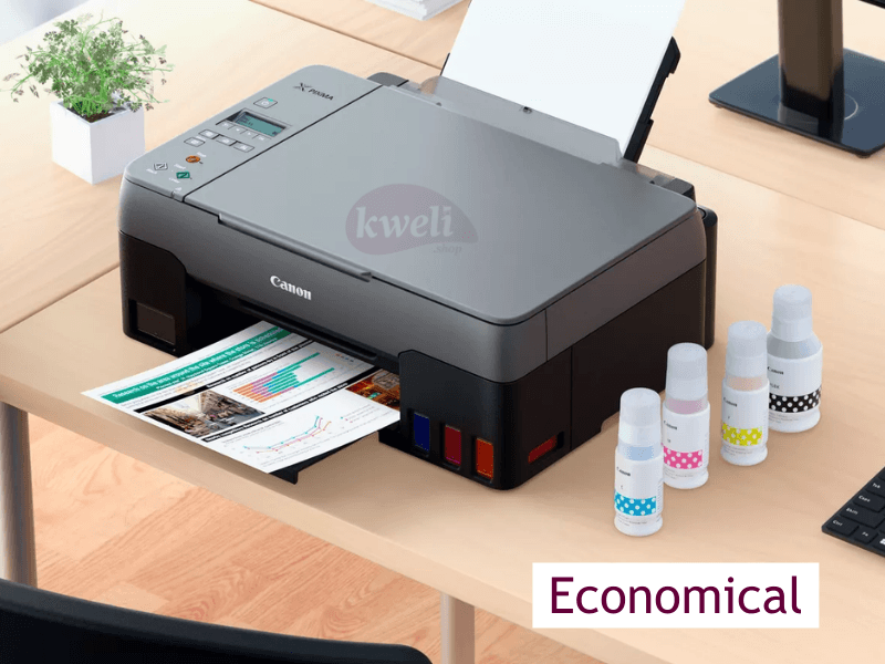 Canon High Yield Printer G2420; Economical Colour Printer with Copy & Scan - 12,000/7,700 pages - Canon High Yield Printer G2420; Economical Colour Printer with Copy & Scan - 12,000/7,700 pages