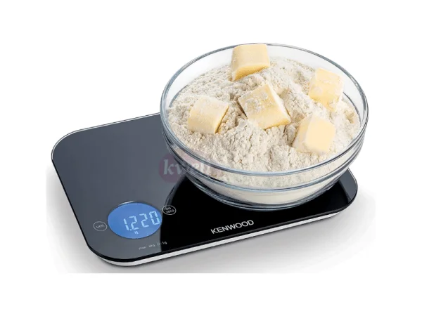 Kenwood 5g – 8 Kg Kitchen Scale with Touch Control WEP50 – Glass Kitchen Scales