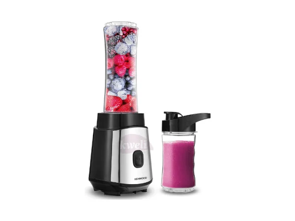 Kenwood Personal Blender BLM05 – 350-watt Smoothie Blender with 570ml & 400ml Tritan Smoothie2Go Bottle and Lid Smoothie Blenders Smoothie Blender