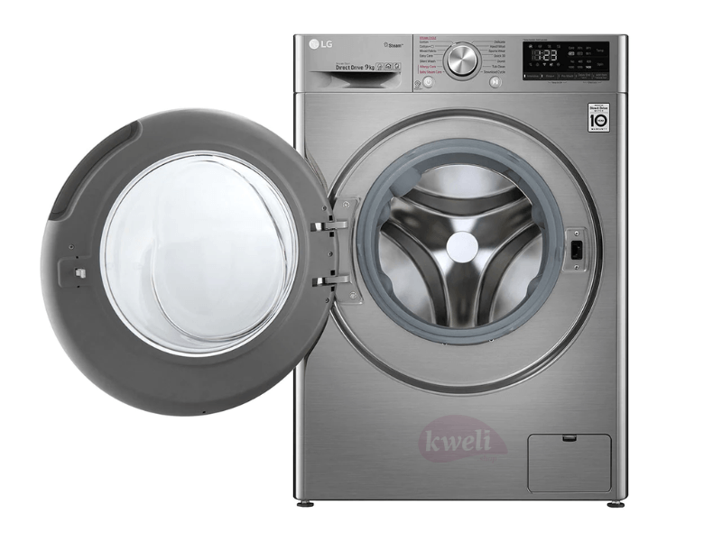 LG 9kg Washing Machine with AI Direct Drive F4R3VYG6P; 1200 rpm, Steam Option, WIFI Control, Add Items - LG 9kg Washing Machine with AI Direct Drive F4R3VYG6P; 1200 rpm, Steam Option, WIFI Control, Add Items - Image 2