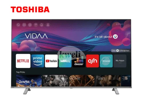 Toshiba 55 Inch Smart TV 55C350 – 4K UHD VIDAA Smart TV; Dolby Atmos, Bluetooth, Free-to-Air, Frameless (Bezel Less) 4K Smart TVs Toshiba 55 Inch Smart TV 55C350 – 4K UHD VIDAA Smart TV; Dolby Atmos, Bluetooth, Free-to-Air, Frameless (Bezel Less) 4K Smart TVs