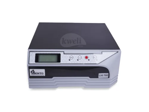 Lento 700VA 12V DSP Sine Wave Inverter; Hybrid with Inbuilt Charge controller, Made in India Hybrid Inverters