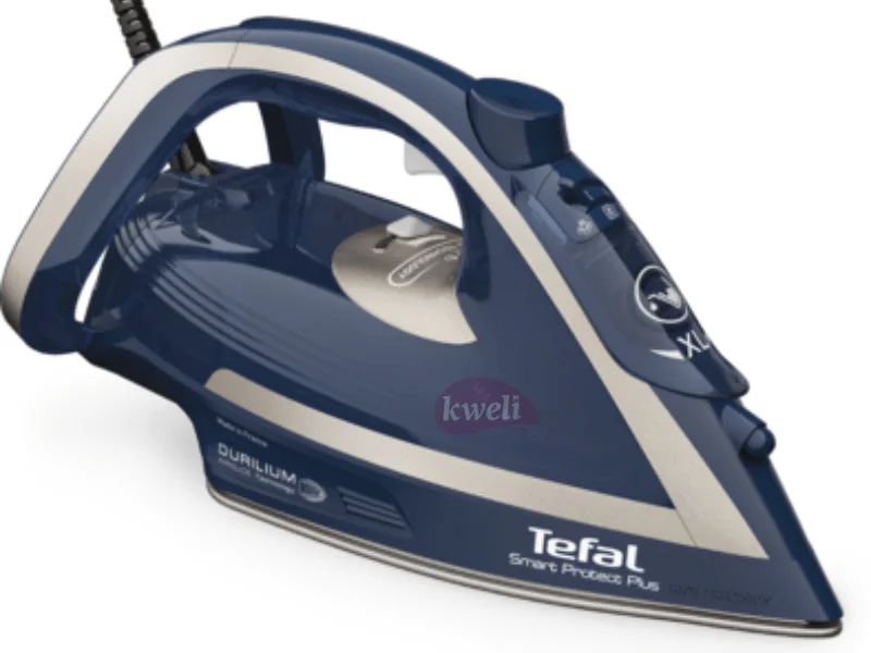 Tefal Ultragliss Steam Iron FV6872M0; 2800W Smart protect plus Steam Irons Flat Irons