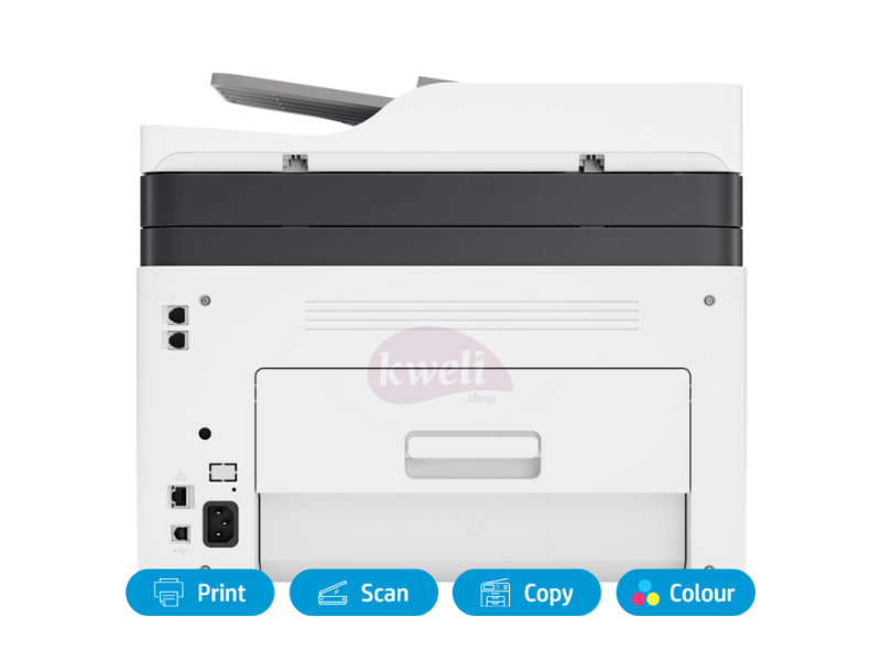 HP Color Laser MFP 179fnw A4 Wi-Fi Colour Laser Printer; Print, Scan, Copy, Fax, 18ppm Black/4ppm Colour, 1,000/700 Toner Yield, ADF - HP Color Laser MFP 179fnw A4 Wi-Fi Colour Laser Printer; Print, Scan, Copy, Fax, 18ppm Black/4ppm Colour, 1,000/700 Toner Yield, ADF - Image 2