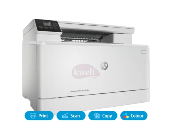 HP Multifunction Color Laser Printer 182n; Colour Print, Copy, Scan, Ethernet/USB Printers