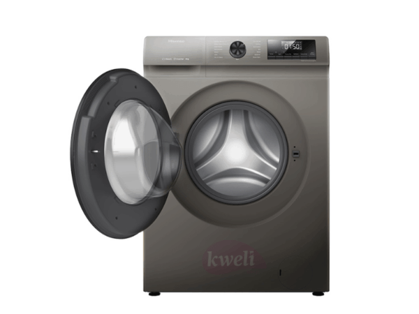 Hisense 8kg Front Load Washing Machine WFQP8014EVMT; 1400 rpm, Pause and Add Items, Steam, 1800 watts