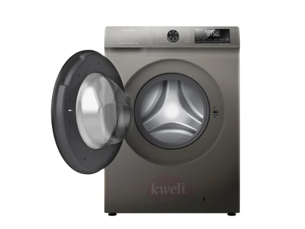 Hisense 8kg Front Load Washing Machine WFQP8014EVMT; 1400 rpm, Pause and Add Items, Steam, 1800 watts Front Load Washing Machines front load washing machine