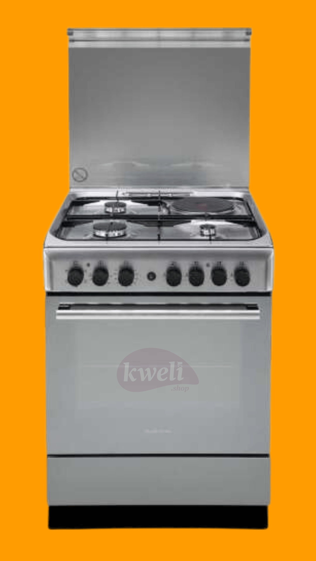 Types of Freestanding Cookers in Uganda - Dual Fuel Cooker -