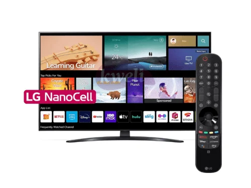 LG 50 inch 4K UHD NanoCell Smart TV 50NANO796QA; Cinema Screen Design, Gaming TV, WebOS Smart AI ThinQ, Magic Remote + Mic, 131 watts LG TVs LG 50 inch 4K UHD NanoCell Smart TV 50NANO796QA; Cinema Screen Design, Gaming TV, WebOS Smart AI ThinQ, Magic Remote + Mic, 131 watts LG TVs
