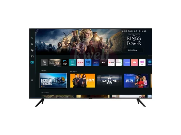 Samsung 50-inch Crystal UHD 4K Smart TV UA50CU7000 (2023); PurColor, Smart Hub, Smart Remote, Tizen™, 140 watts Samsung TVs