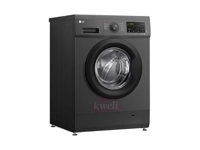 LG 8kg Front Load Washing Machine F4J3TYG6J; 1400rpm, Steam Option, 6 Motion Inverter Direct Drive Front Load Washing Machines