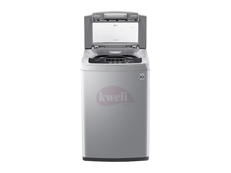 LG 8kg Top Load Washing Machine T8585NDKVH; 740rpm, Smart Inverter, Smart Motion, Turbo Drum, Auto Restart - LG 8kg Top Load Washing Machine T8585NDKVH; 740rpm, Smart Inverter, Smart Motion, Turbo Drum, Auto Restart