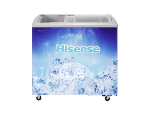 Hisense 290-litre Display Freezer FC- 290; Sliding Glass, Lock & Key, Showcase Icecream Freezer Display Freezers Hisense 290-litre Display Freezer FC- 290; Sliding Glass, Lock & Key, Showcase Icecream Freezer Display Freezers