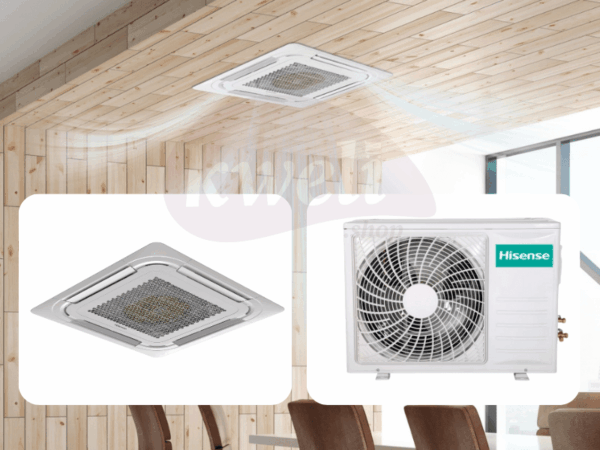 Hisense 12000BTU Ceiling Cassette Air Conditioner AUC-12HR4SVAA, R410a