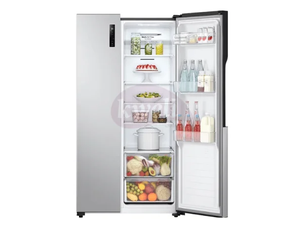 LG 519L Refrigerator GCFB507PQAM; Side-by-Side Refrigerator, Smart Inverter, Total No Frost, Touch LED Display LG Fridges