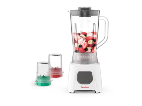 Moulinex Blendeo Blender LM2B3127; 450 watts, 1.5L Blender Jug, Grinder, Chopper, Ice Crushing Blenders Smoothie Blender