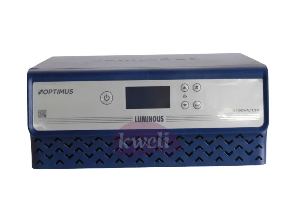 Luminous Optimus 1100VA 12V Solar Inverter; Digital Display, Low Battery Protection Inverter-Chargers 3