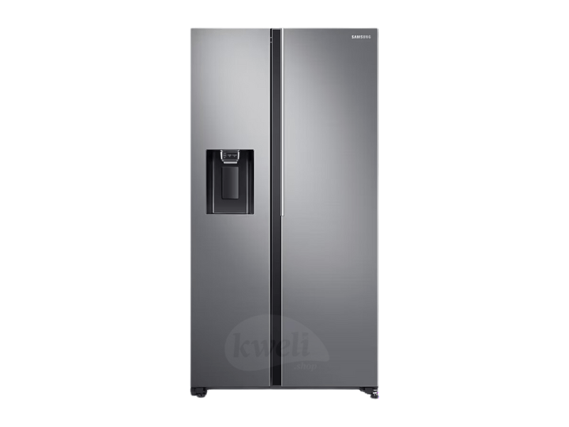 Samsung 635-litre Side By Side Refrigerator with Water & Ice Dispenser RS64R5111M9; All-round Cooling, Inverter Compressor, Total no frost - Inox/Silver - Samsung 635-litre Side By Side Refrigerator with Water & Ice Dispenser RS64R5111M9; All-round Cooling, Inverter Compressor, Total no frost - Inox/Silver - Image 3