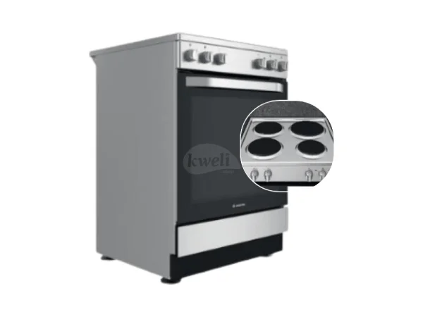 Ariston 60cm Electric Cooker AS67E4KHX; Electric Oven, Inox Cookers Ariston cooker