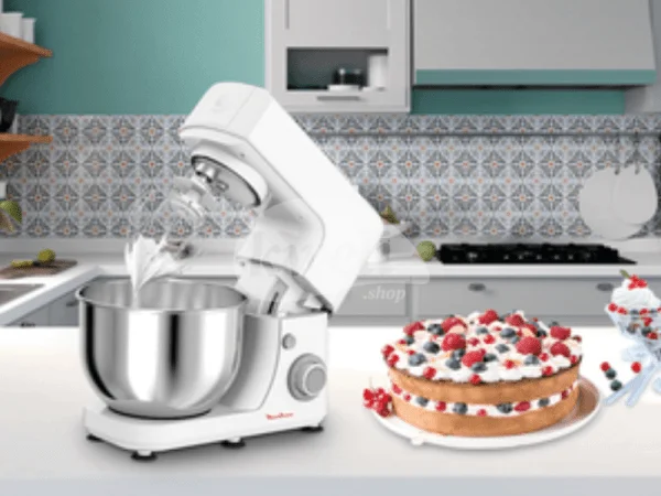 Moulinex Masterchef Stand Mixer with 4.8L Bowl QA160127; Stainless Mixer Bowl, Dough Mixer, Beater, Whisk, 800-watt motor Stand Mixers