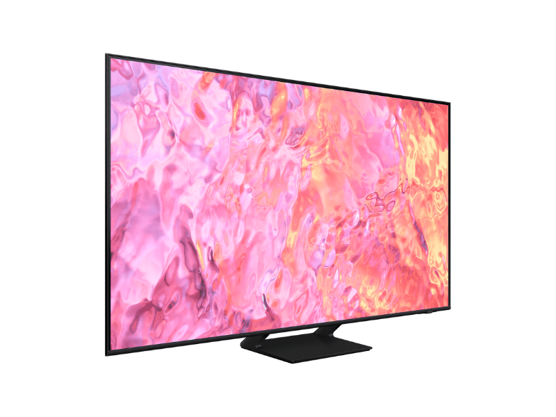 Samsung 55-inch QLED 4K Smart TV 55Q60D; Quantum Dot Technology, HDR, Dual LED, Built-in Wi-Fi, Slim Design - Samsung 55-inch QLED 4K Smart TV 55Q60D; Quantum Dot Technology, HDR, Dual LED, Built-in Wi-Fi, Slim Design
