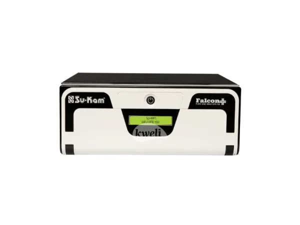 Su-Kam 700VA 12V (560W) Falcon+ Pure Sine Wave UPS Inverter; Digital Display, Battery reserve, Resettable Fuse Inverter-Chargers