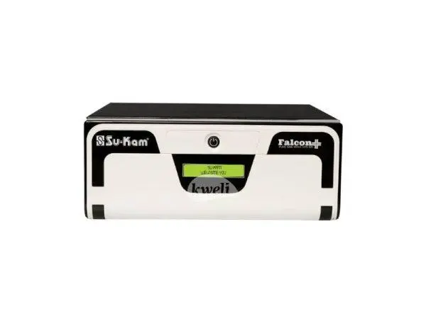 Su-Kam 900VA 12V (720W) Falcon+ Pure Sine Wave UPS Inverter; Digital Display, Battery Reserve, Resettable Fuse, 300% Load Startup Inverter-Chargers 2
