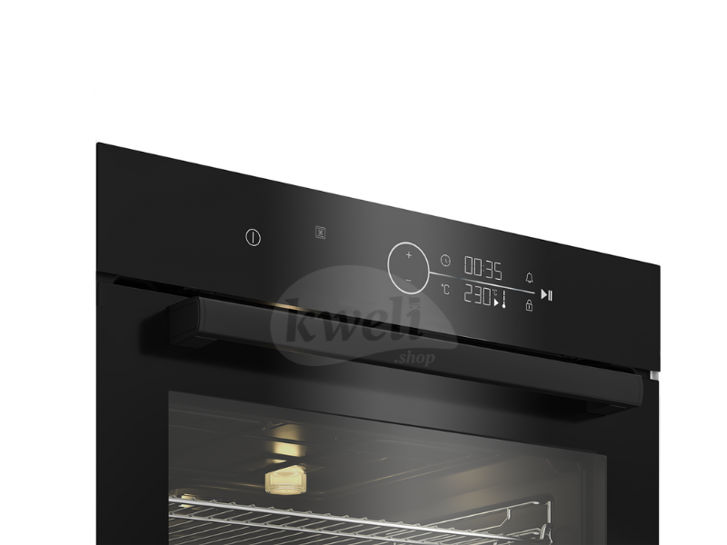 Beko 60cm Built-In Oven BBIM17400BDS; Fan-Assisted, 10 Functions, LED Touch Control, Steam Cleaning, Black Beko Appliances 5 Beko 60cm Built-In Oven BBIM17400BDS; Fan-Assisted, 10 Functions, LED Touch Control, Steam Cleaning, Black Beko Appliances 5