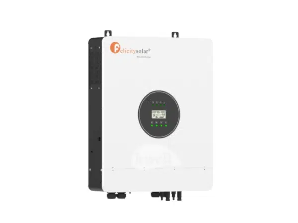 Felicity 8kVA/8kW 48V Hybrid Inverter IVEM8048; 8kWp/500Voc/90-450V Built-in Dual MPPT Charge Controllers, Battery Charger, Pure Sine Wave Output, High-Frequency Design Felicity Inverters