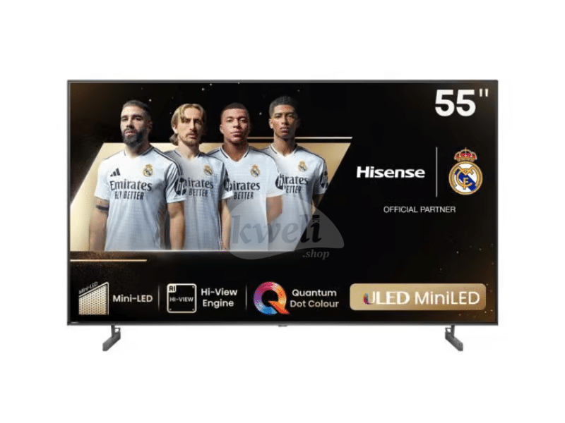 Hisense 55-inch U6N Pro Mini-LED ULED 4K VIDAA Smart TV; Quantum Dot Colour, 120Hz Refresh Rate, Game Mode PLUS, Dolby Vision & Atmos, Local Dimming Pro, Frameless Design - Hisense 55-inch U6N Pro Mini-LED ULED 4K VIDAA Smart TV; Quantum Dot Colour, 120Hz Refresh Rate, Game Mode PLUS, Dolby Vision & Atmos, Local Dimming Pro, Frameless Design - Image 2