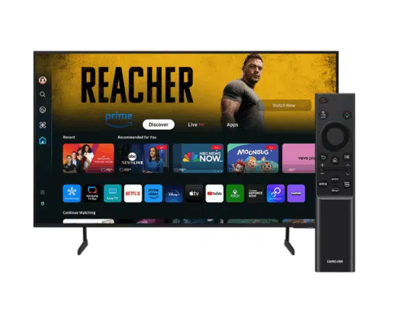 Samsung 50-inch Crystal UHD 4K Smart TV UA50DU7010UXXA; Dynamic Crystal Colour, HDR10+, Tizen OS, Slim Look, 3 Bezel-less Design 4K UHD Smart TVs