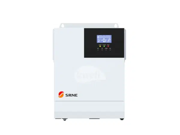 SRNE 3.3kVA/3.3kW 24V Hybrid Inverter HF2430S80-H; Built-in 80A MPPT Solar Charge Controller 4,000Wp/500Voc/120-500V, Pure Sine Wave Output Hybrid Inverters 2