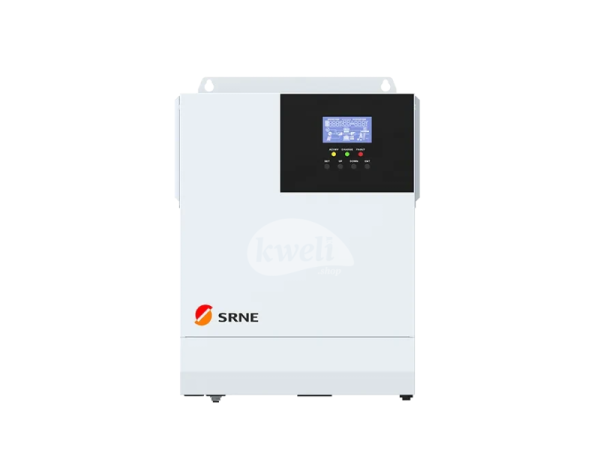 SRNE 3kVA/3kW 24V Hybrid Inverter HF2430S60-100; Built-in 60A MPPT Solar Charge Controller 1400Wp/100Voc/30-95V, Pure Sine Wave Output Hybrid Inverters