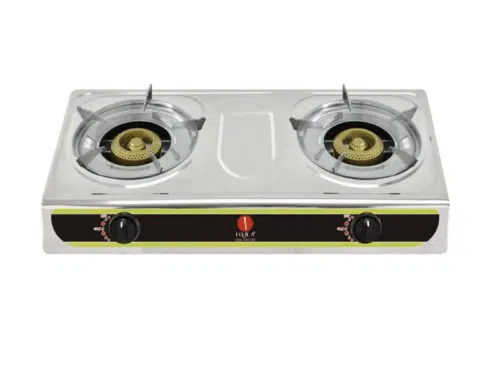 IQRA 2-Burner Gas Stove IQ-GS2BSS; Stainless Steel Body, Brass Burners, Auto Ignition Gas Stoves IQRA 2-Burner Gas Stove IQ-GS2BSS; Stainless Steel Body, Brass Burners, Auto Ignition Gas Stoves