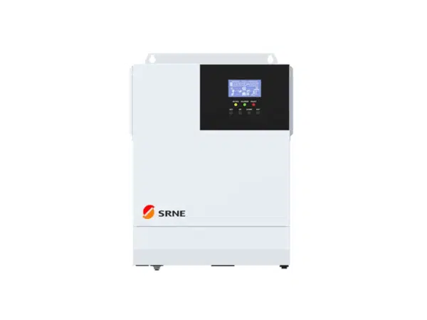 SRNE 1.5kVA/1.5kW 12V Hybrid Solar Inverter HF1215S60-108; Built-in 60A MPPT Solar Charge Controller 1000Wp/108Voc/15–90V, Pure Sine Wave Output Hybrid Inverters