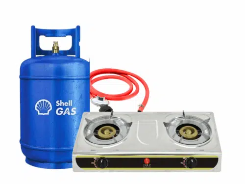 Shell Gas 12kg Full Set with 2-Burner Steel-top Gas Stove – Ready to Cook Cooking Gas Shell Gas 12kg Full Set with 2-Burner Steel-top Gas Stove – Ready to Cook Cooking Gas