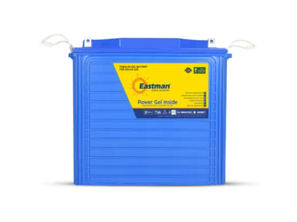 Eastman 200Ah 12V Tubular Gel Battery EM200PT; Deep Cycle, Solar Use, Maintenance-Free, Up to 1500 Cycles at 80% DOD Eastman Batteries 2