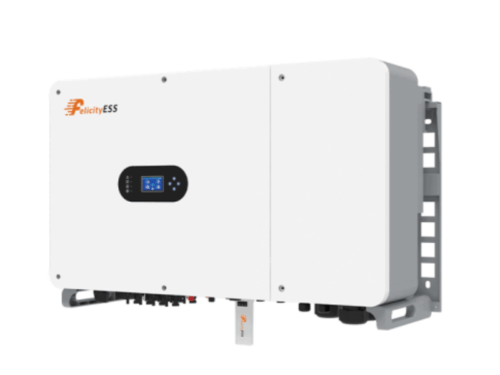 Felicity 50kVA/50kW 3-Phase High Voltage Hybrid Solar Inverter T-REX-50KHP3G01; 75kWp PV Input, 180-750V Battery Range, Dual MPPT, IP65, Smart Energy Management, Remote Monitoring via Wi-Fi High Voltage Inverters 2