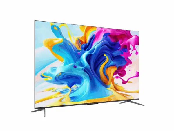 TCL 55-inch QLED 4K Smart Google TV 55C655; 120 Hz Gaming TV, QLED PRO Display, AiPQ PRO Processor, Dolby Vision & Atmos, Bezel-less Metal Design TVs